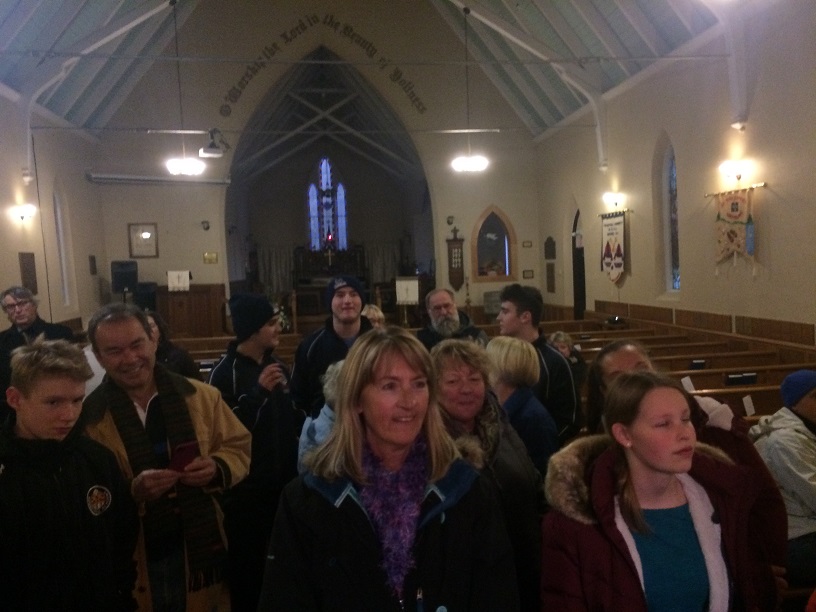 At sunset on November 11th, 2018 over 100 people gathered at St. Luke's and St. Mark's Anglican Churches to participate in the ringing of the church bell 100 times to mark 100 years since the signing of the Armistice that officially ended WWI.